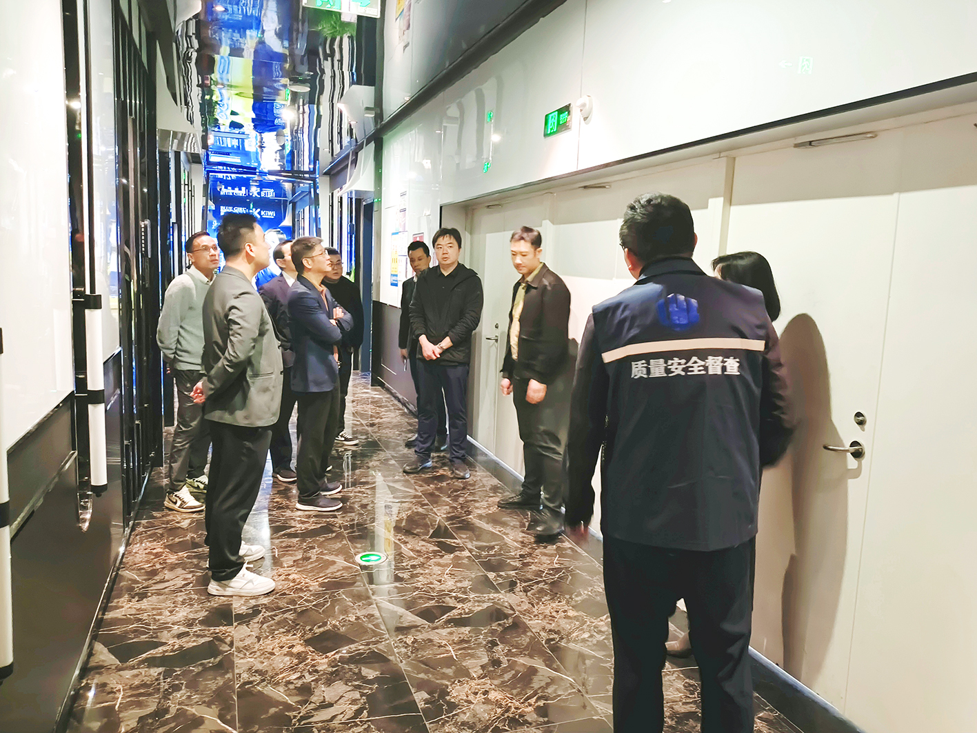 龙华建设清明节前安全生产检查 龙华建设清明节前安全生产检查